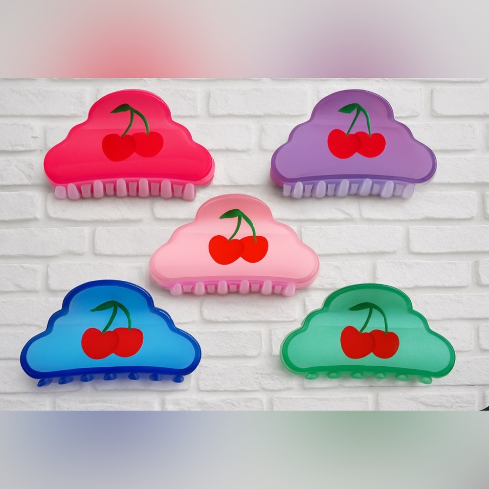 Cherry Cloud Hair Clips [PICK ONE]